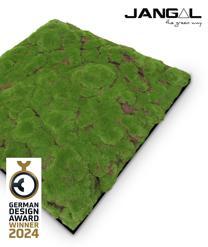 Wandpaneel Jangal Modular Wall 11111 forest green bulk design moos 52 x 52 cm
