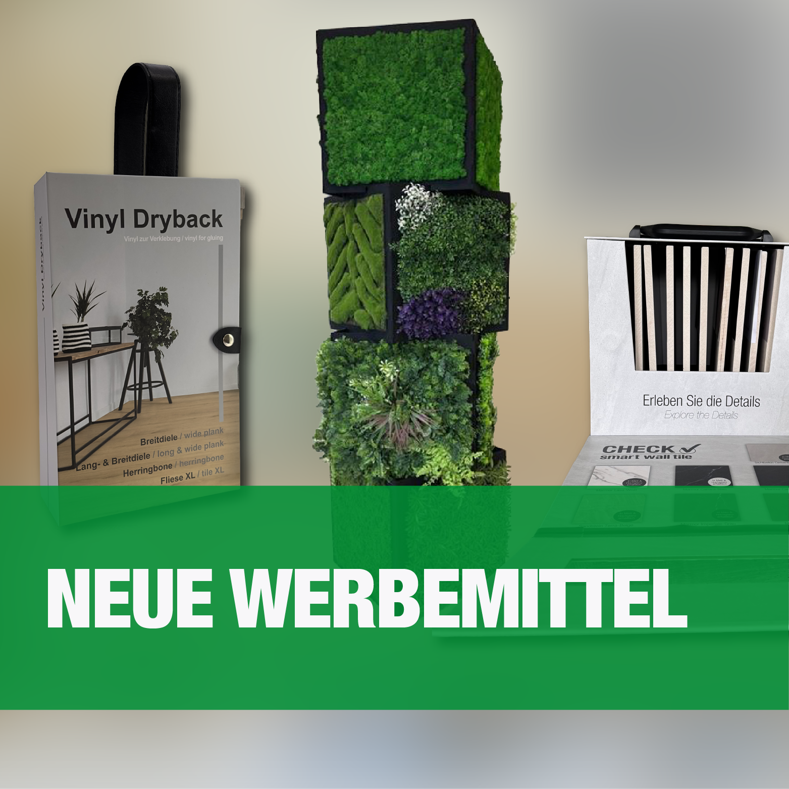 Neue Werbemittel für den Vertrieb