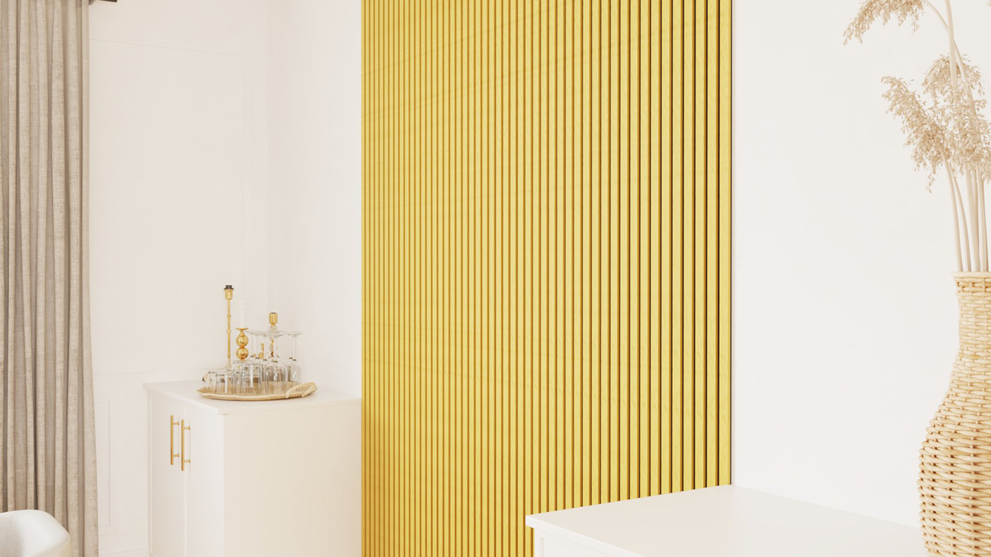 Wandpaneel 10039 Gold Full Color 2600x600x17mm