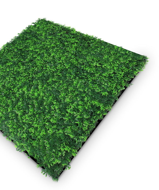 Wandpaneel Jangal Modular Wall 11120 Mixed Green Design Grass 52 x 52 cm