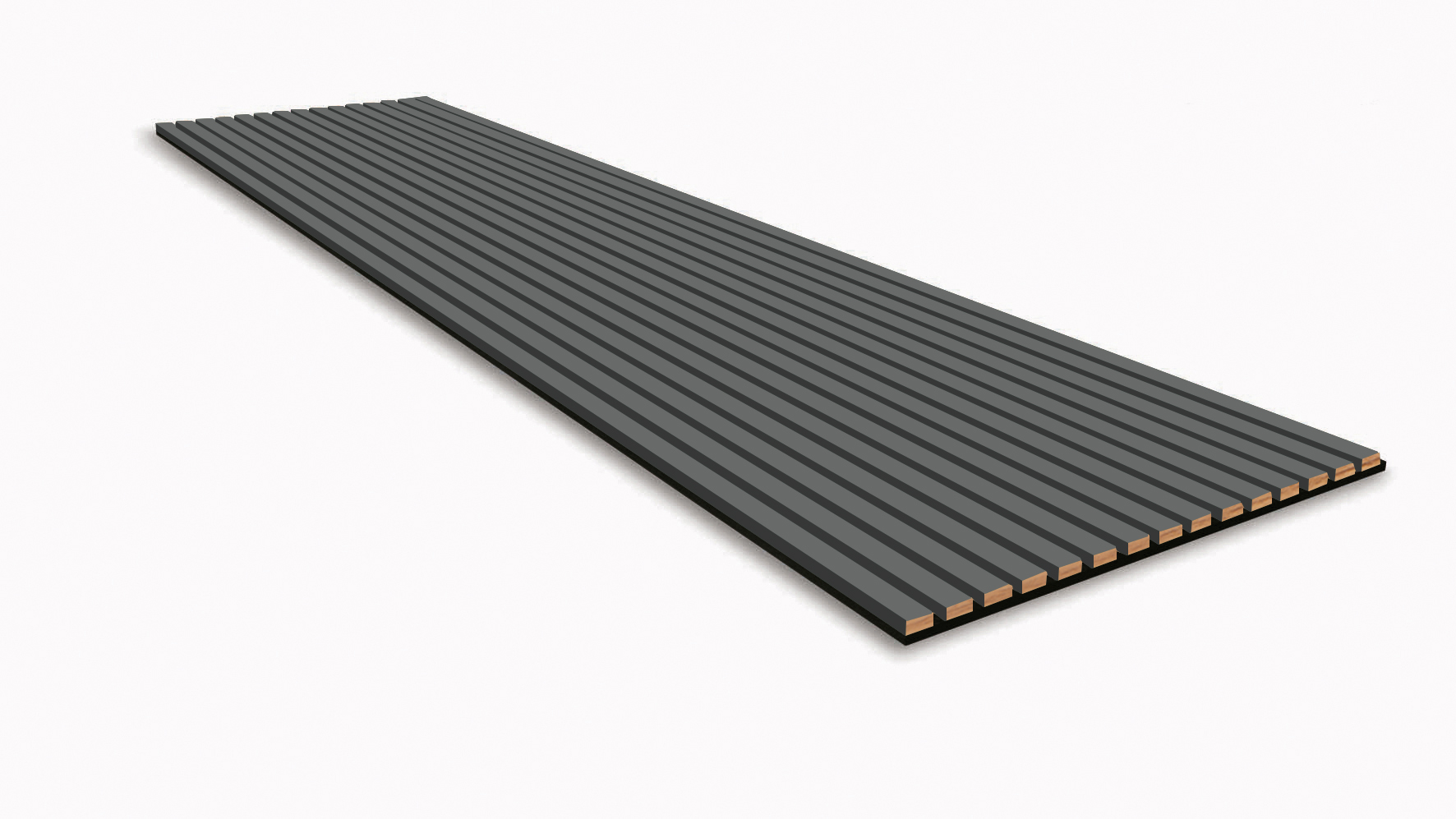 Wandpaneel 10035 Anthracite Grey Full Color 2600x600x17mm