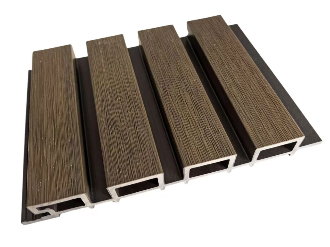 Outer Corner Wandpaneel 12004 Dark Brown WPC Outdoor