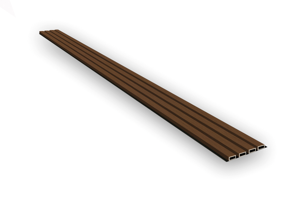 Wandpaneel 12002 Light Brown WPC Outdoor (2350x219x26mm)