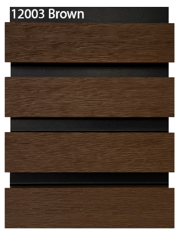 Wandpaneel 12003 Brown WPC Outdoor (2350x219x26mm)