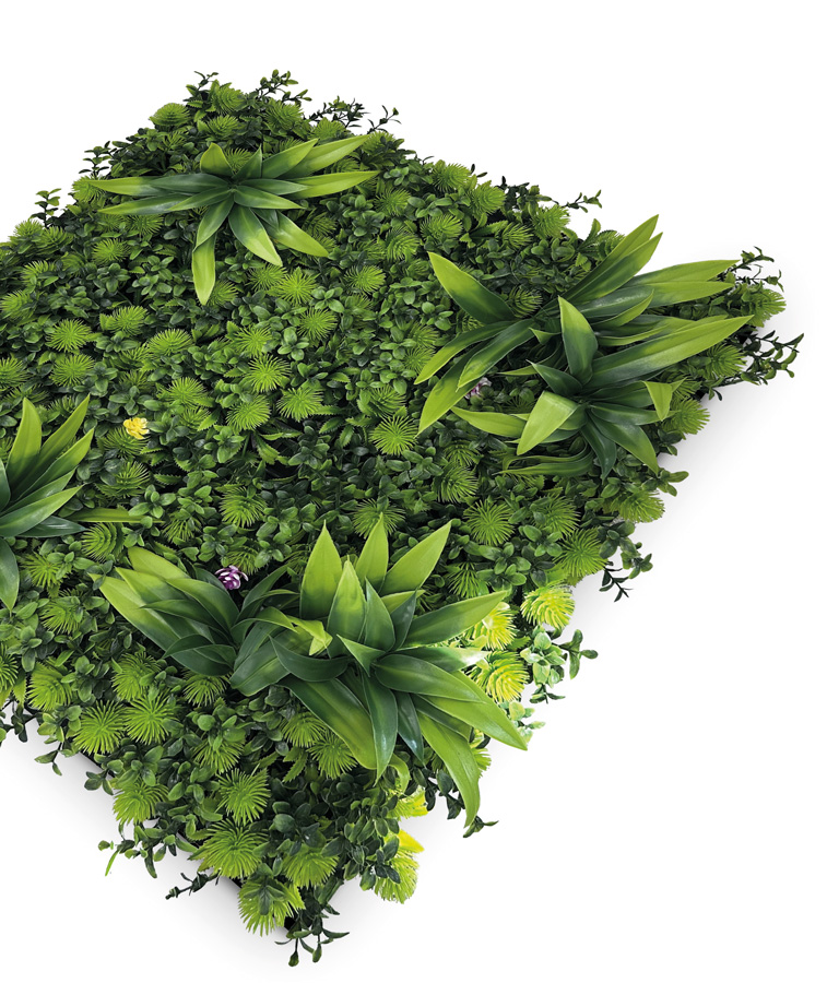 Wandpaneel Jangal Modular Wall 11118 tropical mixed flora 52 x 52 cm