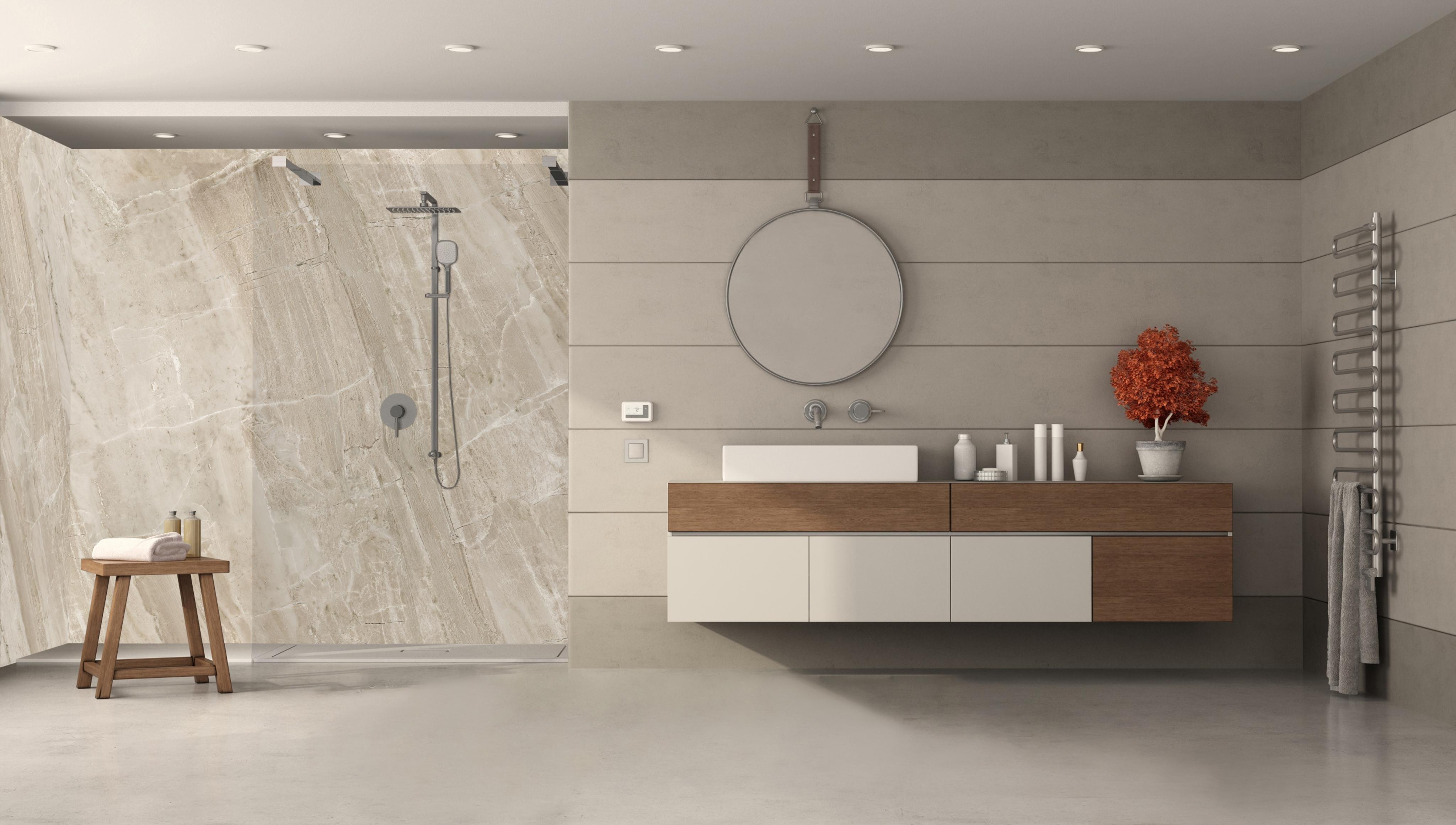 CHECK Smart Wall Tile 30006M Sandstein Terra-Beige SM (3050x1120x8mm)