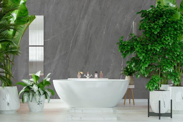 CHECK Smart Wall Tile 30003M Marmor Imperiale-Grau (3050x1120x8mm)