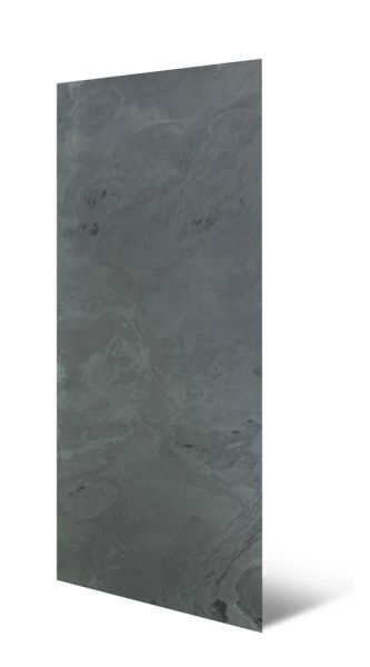 Wandpaneel Check real stone 20002 Schiefer schwarz 122 x 61 cm